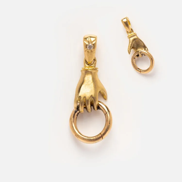 14k Solid Gold Tiny Charms by Acanthus