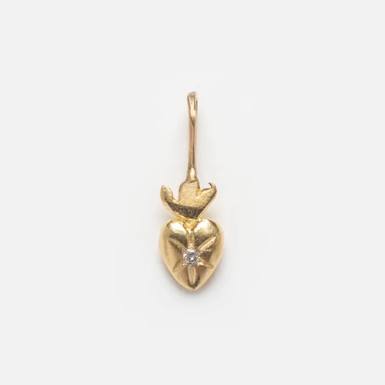 14k Solid Gold Tiny Charms by Acanthus