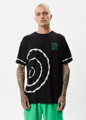 AFENDS Unisex Spiral - Unisex Boxy T-Shirt - Black