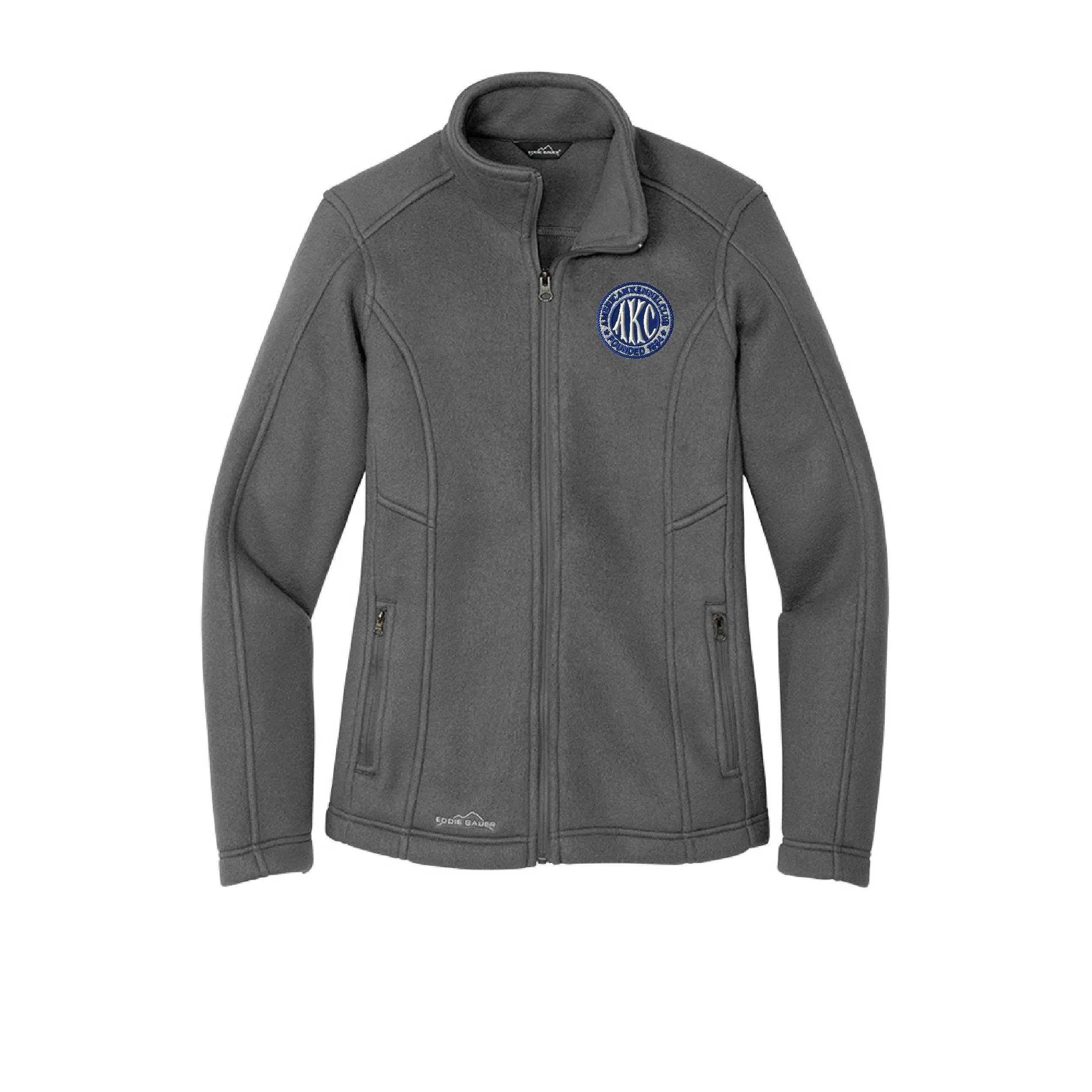 AKC Seal Embroidered Ladies Fleece Jackets