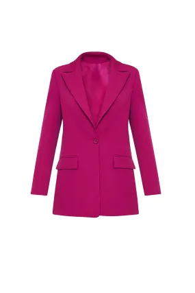 Alicia Fuchsia Blazer Jacket