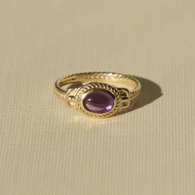 Ancient Heirloom Ring - Amethyst