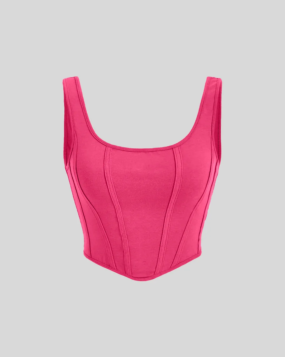 Barbie Movie Inspired Pink Corset Style Top With Trouser