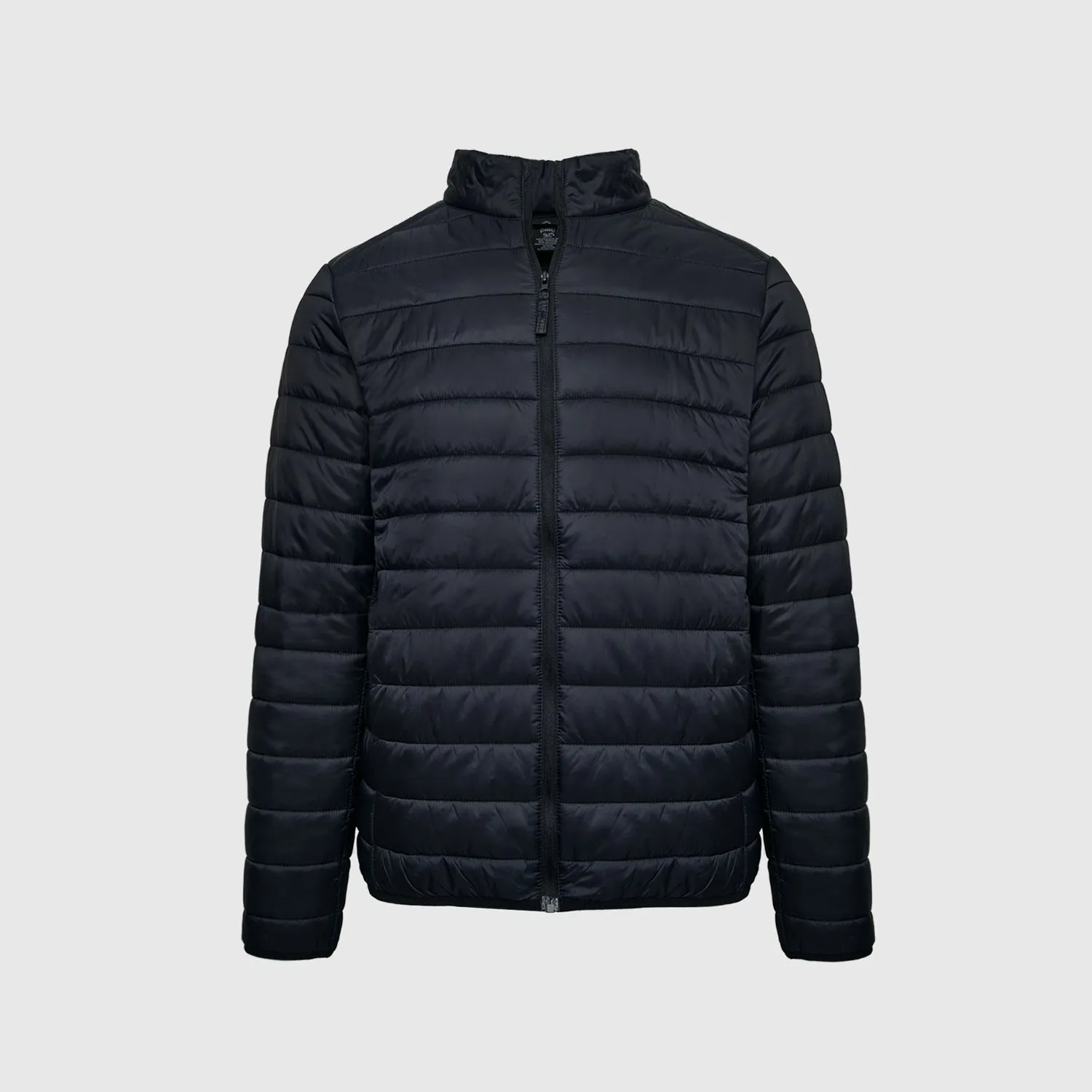 Black Quilted Puffer Jacket