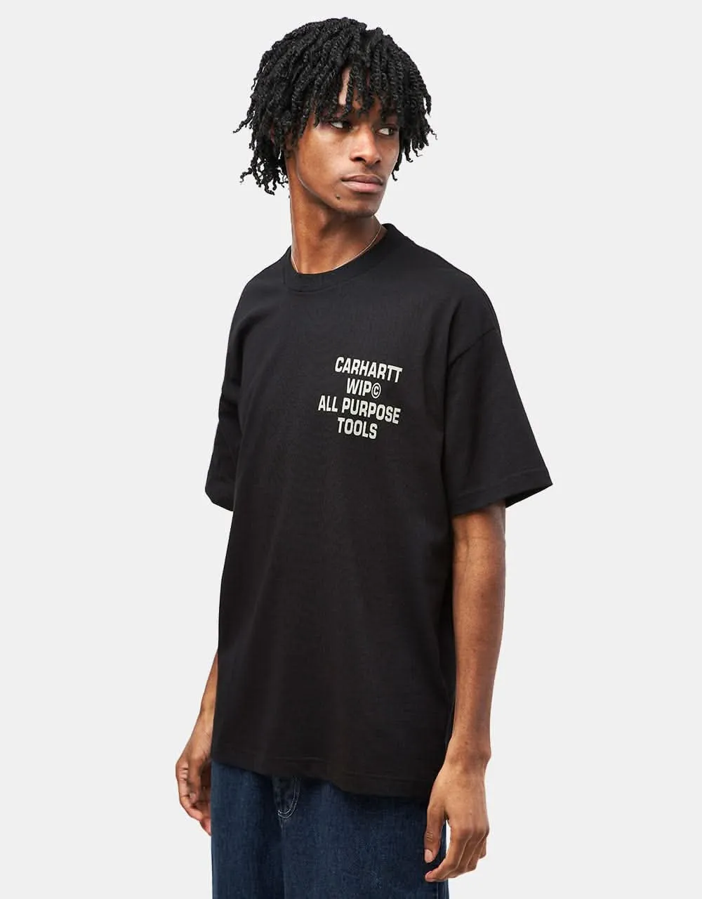 Carhartt WIP Cross Screw T-Shirt - Black