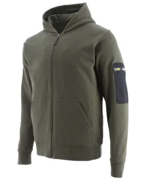 Caterpillar Loopback Full Zip Hoodie