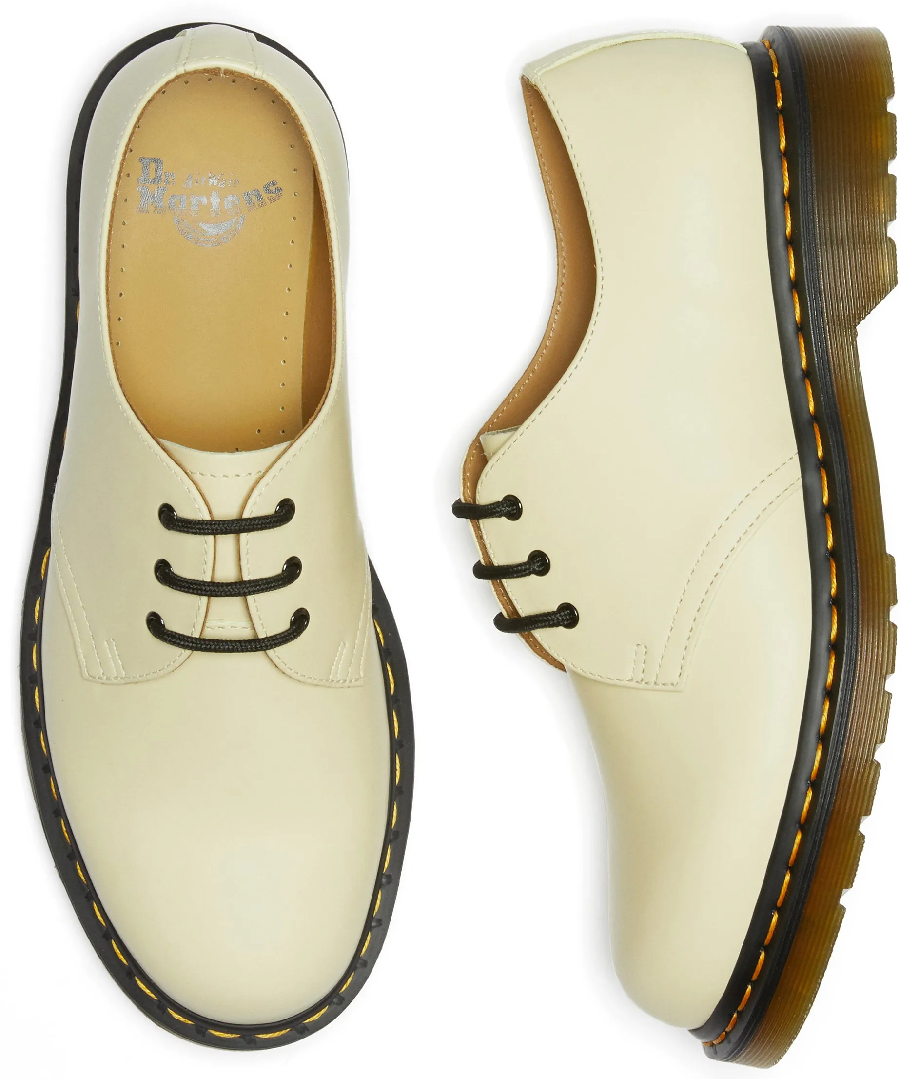 Dr. Martens 1461 Toile Cream Smooth