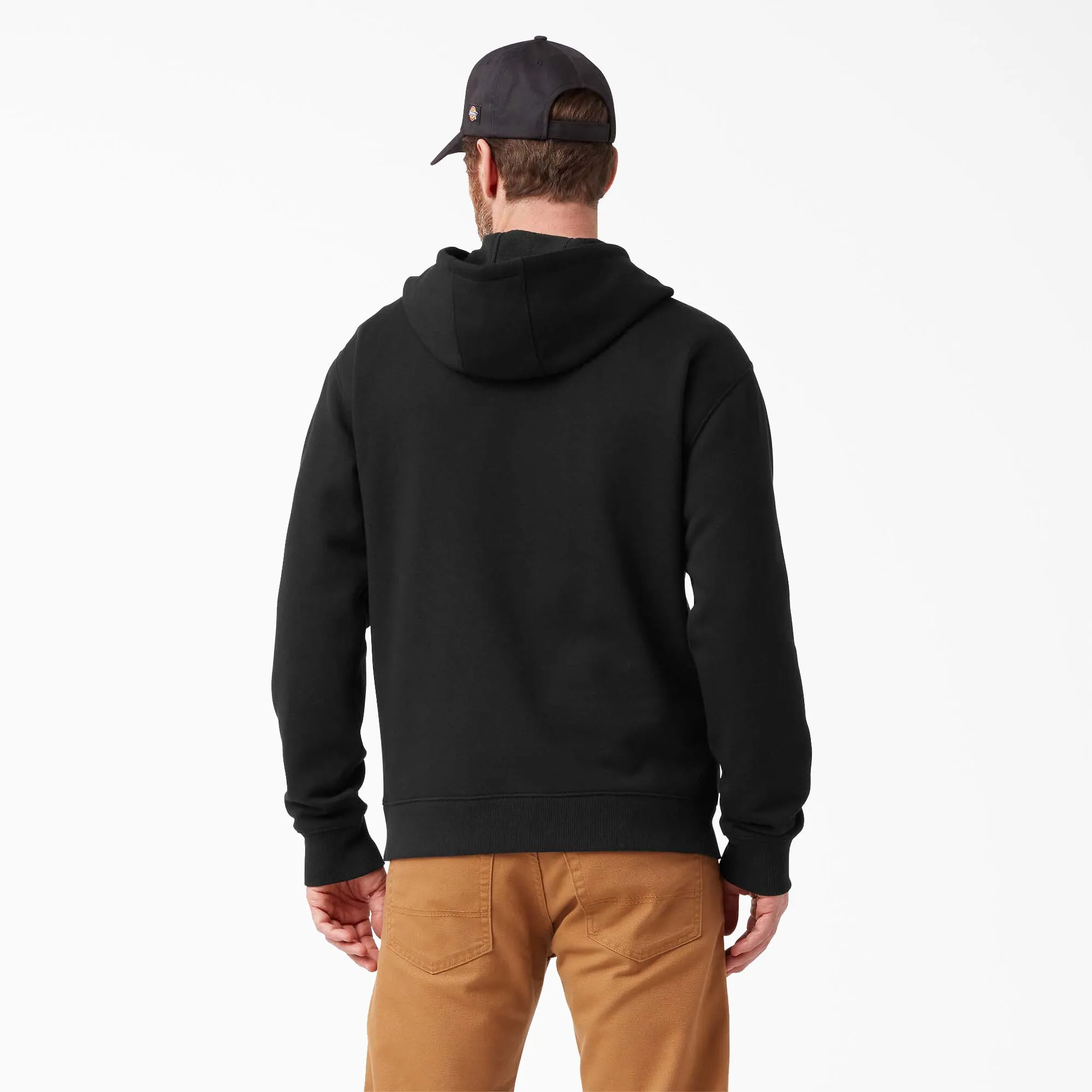 Hoodie - Dickies Water Repellent Tri-Color Logo Hoodie, Black, TW22AKBK