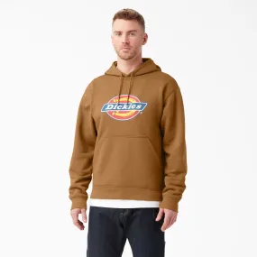 Hoodie - Dickies Water Repellent Tri-Color Logo Hoodie, Brown Duck, TW22ABD