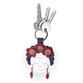 Lady Skull Keychain