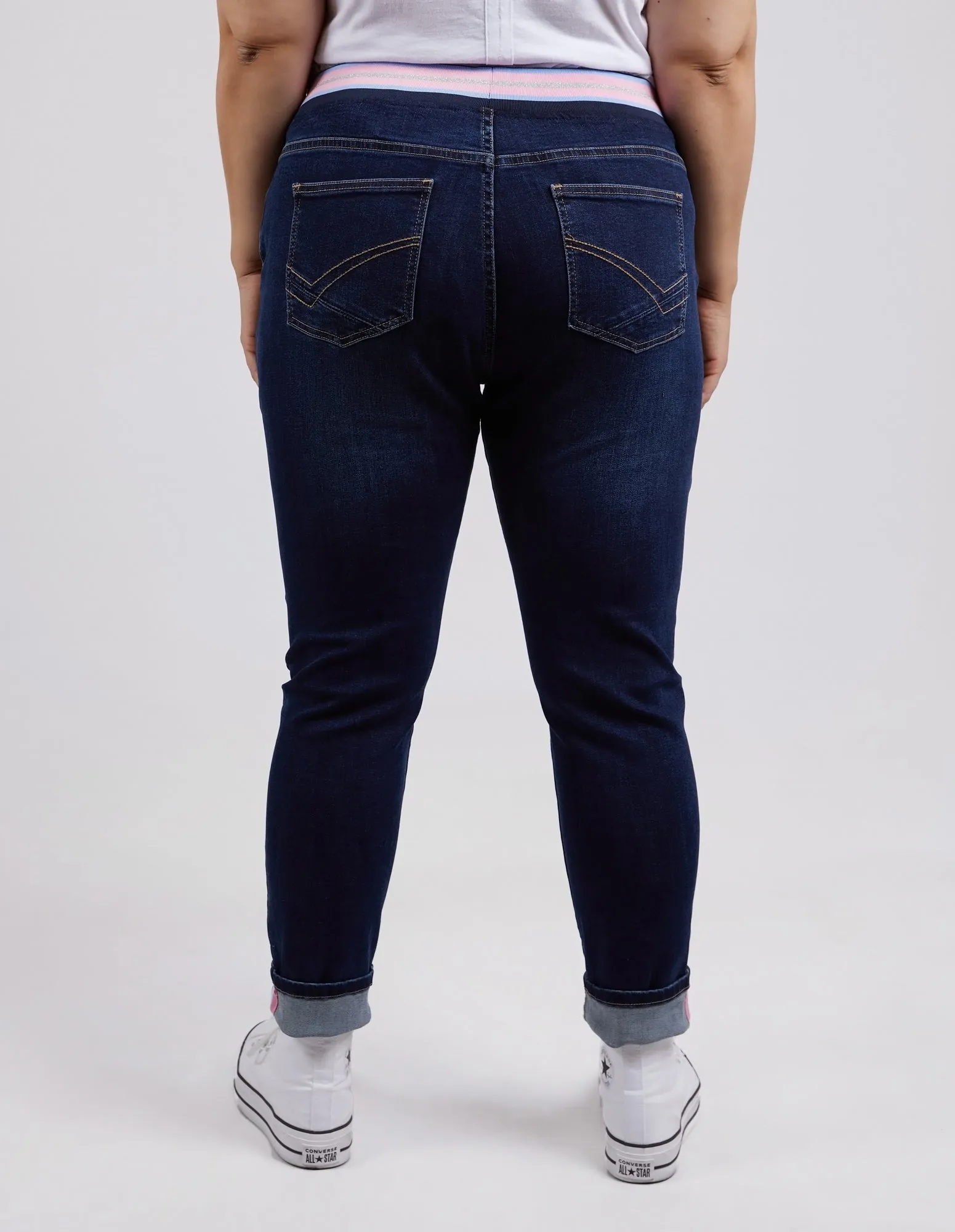 Melody Denim Jogger Indigo