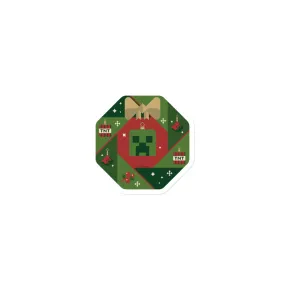 Minecraft Holiday Creeper Die Cut Magnet