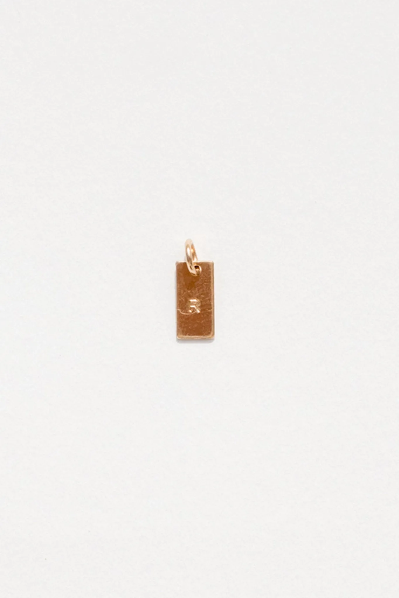 Mini Letter Tag Pendant