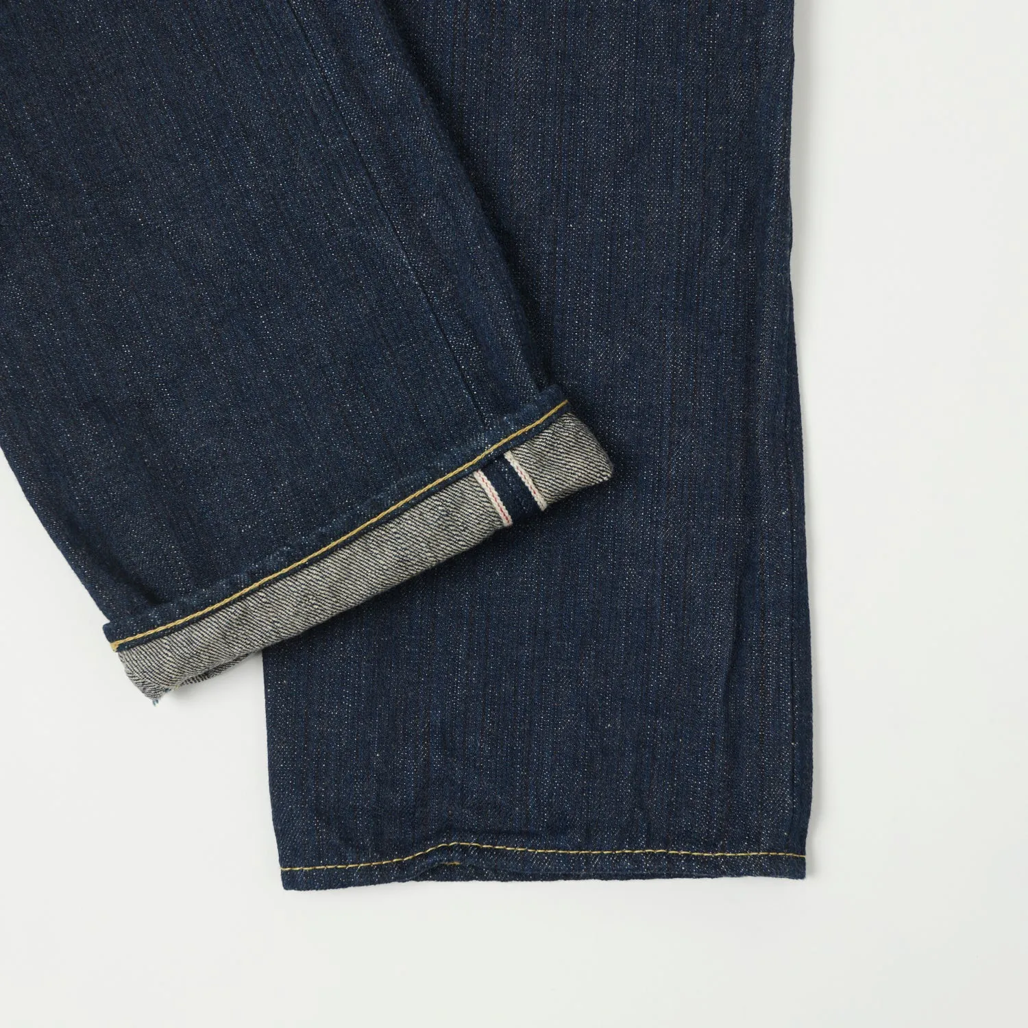 ONI 288-Kiwami Natural Indigo 16oz Loose Straight Jean - One Wash