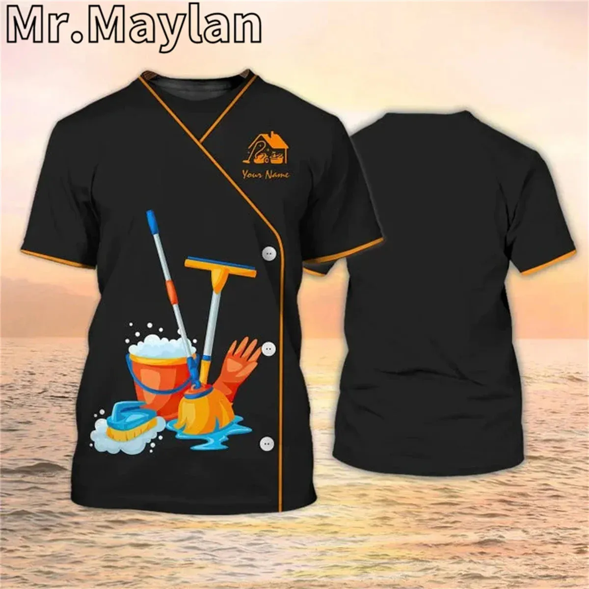 Personalized 3D Housekeeper Life T-Shirt