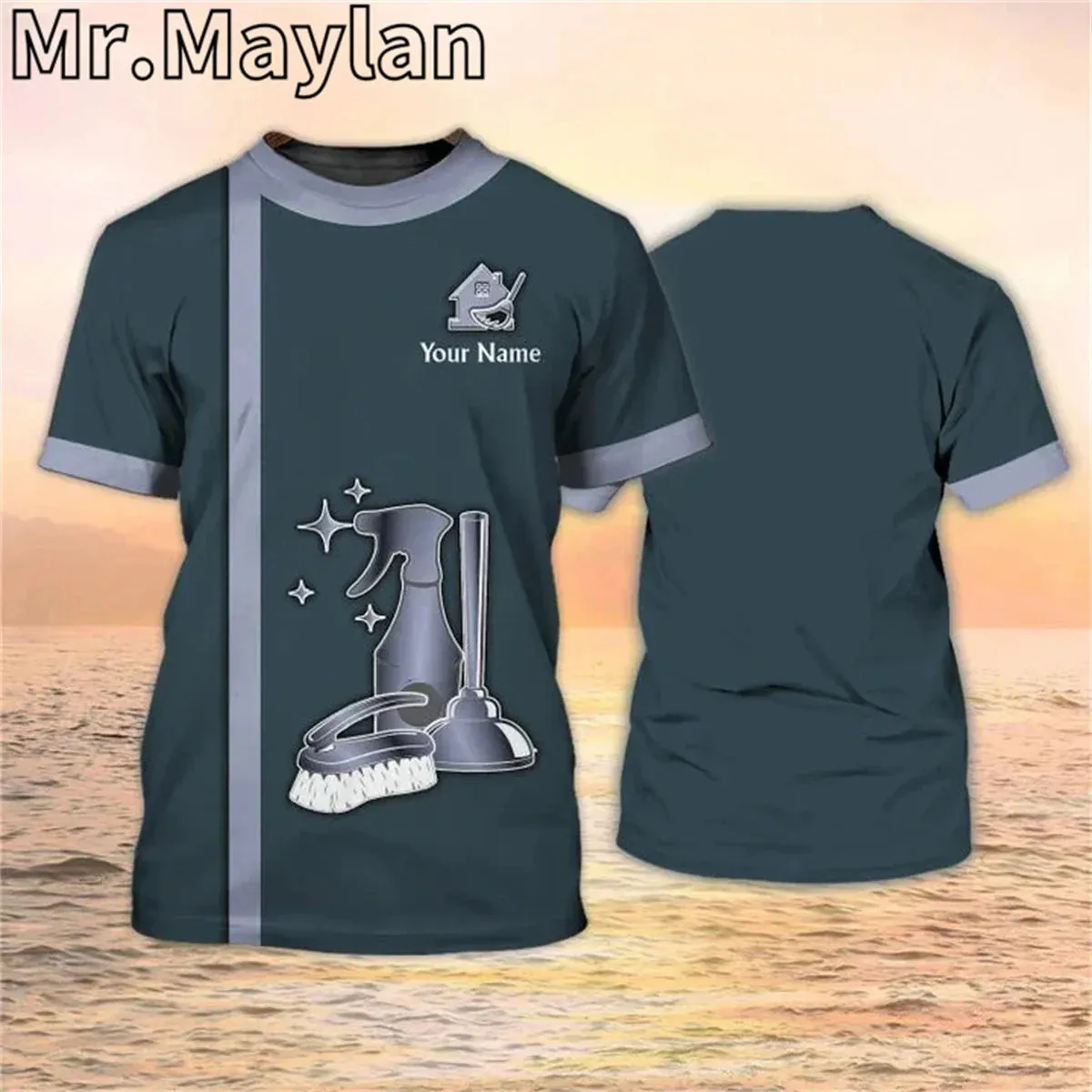 Personalized 3D Housekeeper Life T-Shirt