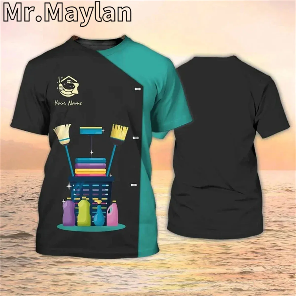 Personalized 3D Housekeeper Life T-Shirt