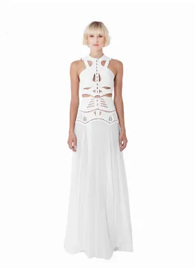 Pompeii Wedding Dress Set (White)