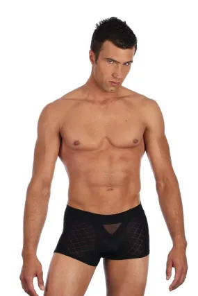 SMALL Gregg Homme Activ Boxer Brief Silky Black 76305 1