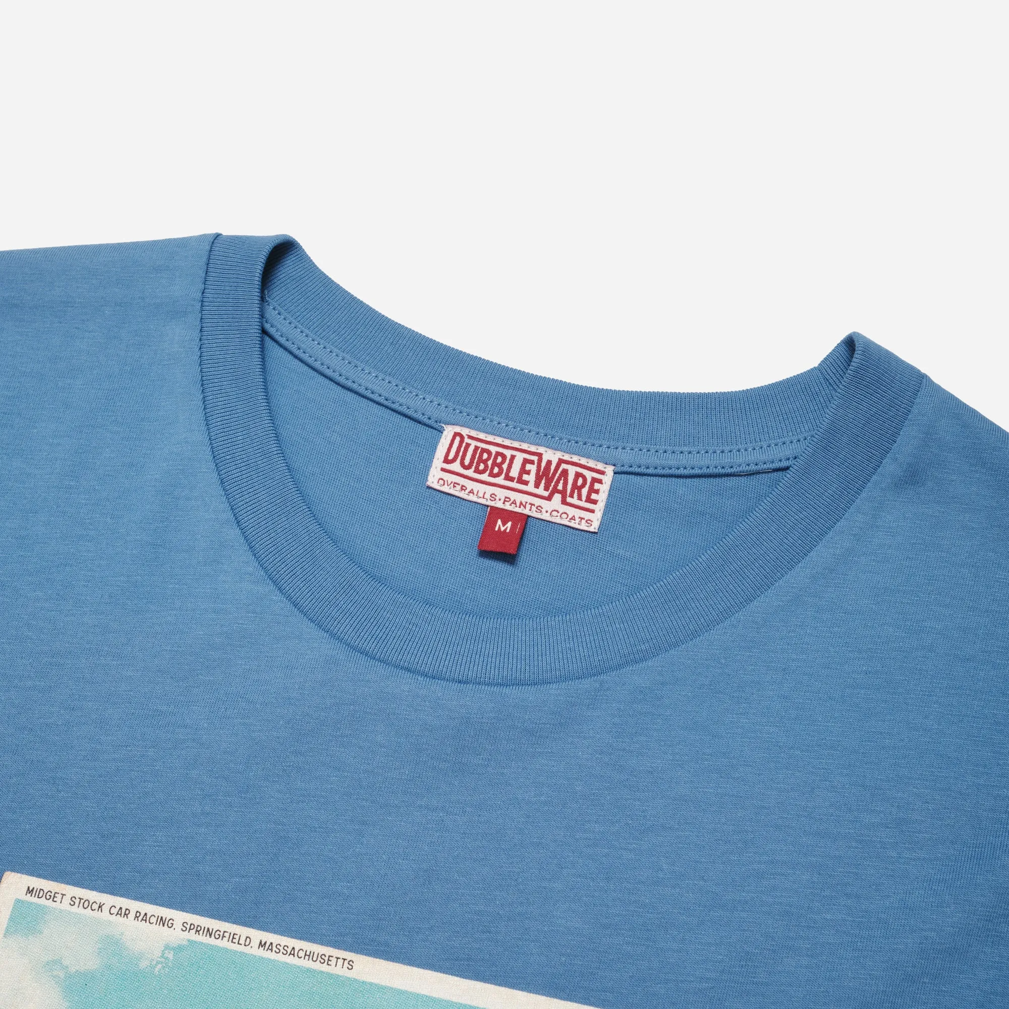 SPRINGFIELD T-SHIRT - MID BLUE