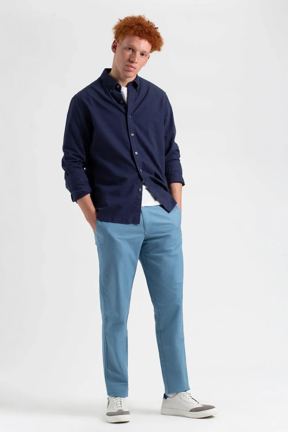 St. Ives Resort Oxford Shirt - Navy