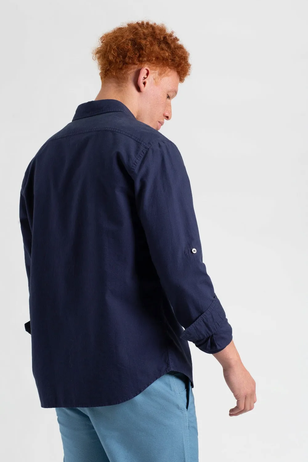 St. Ives Resort Oxford Shirt - Navy