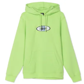 Stussy 2 Bar Applique Hoodie Green