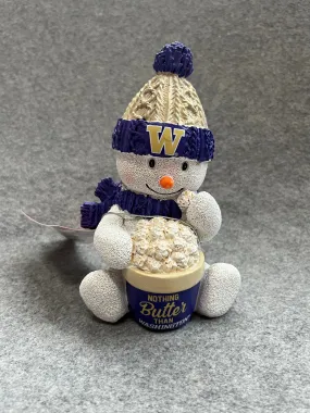 UW Ceramic Nothing Butter Than Washington Snowman