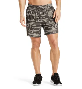 VaporActive Fusion 7" Training Shorts | Matrix Camo Moonless Night