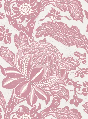 Waratah Pink Wallpaper Swatch Sample