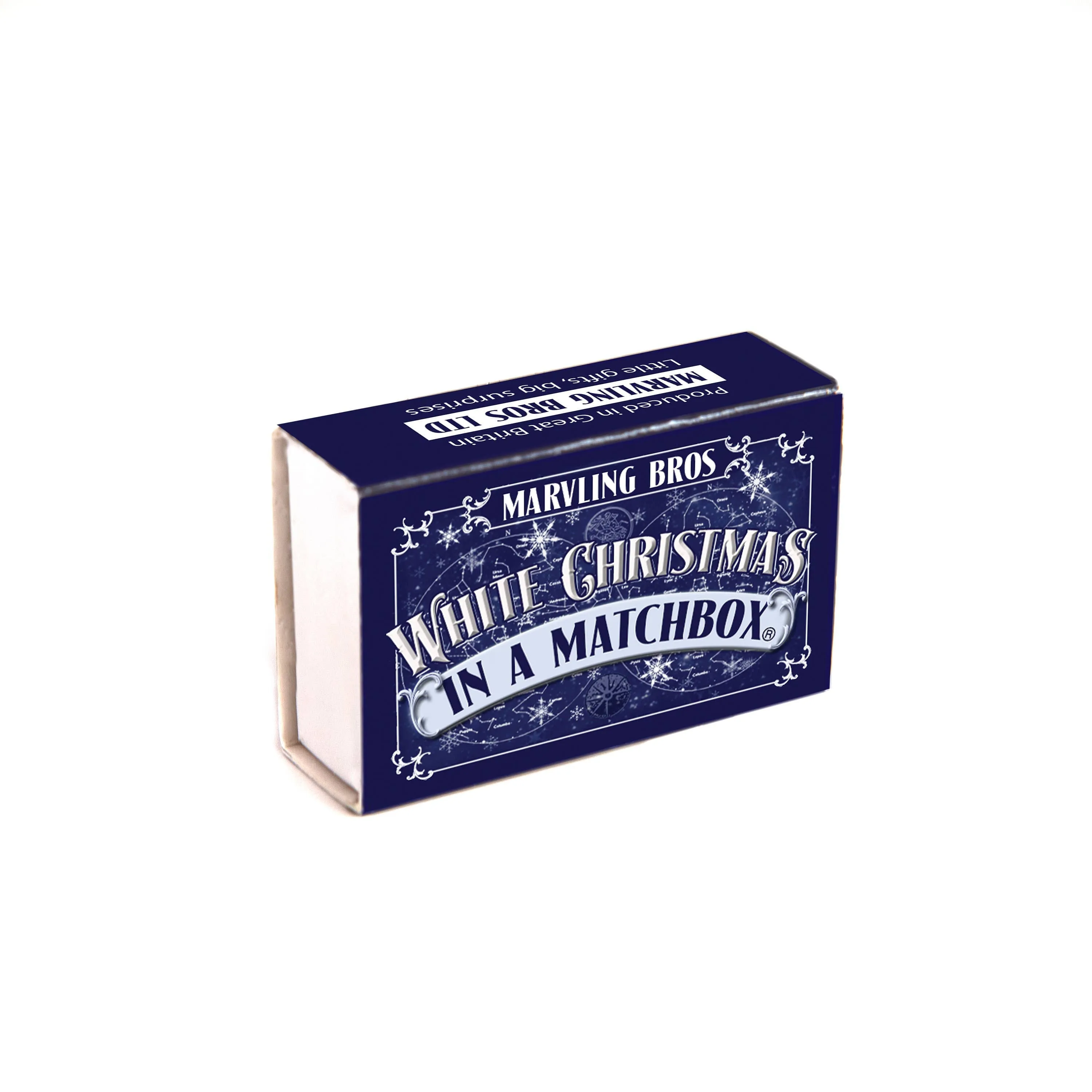 White Christmas Snow Kit In A Matchbox